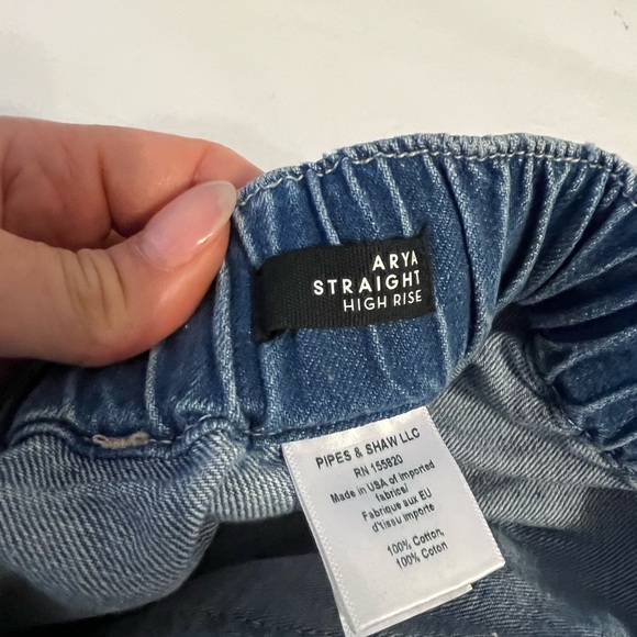 Veronica Beard Arya cropped high-rise straight-leg jeans Sz 27 - Picture 6 of 6